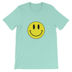 Acid Smiley Face Unisex short sleeve t-shirt - Robert Bowen Tees