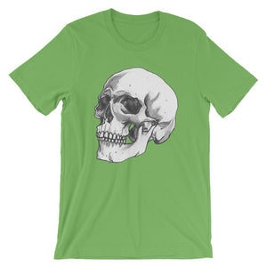 3/4 Skull Short-Sleeve Unisex T-Shirt by Robert Bowen - Robert Bowen Tees