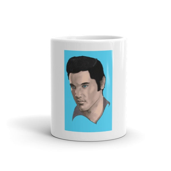 Elvis Presely Pop Art by Robert Bowen Mug - Robert Bowen Tees