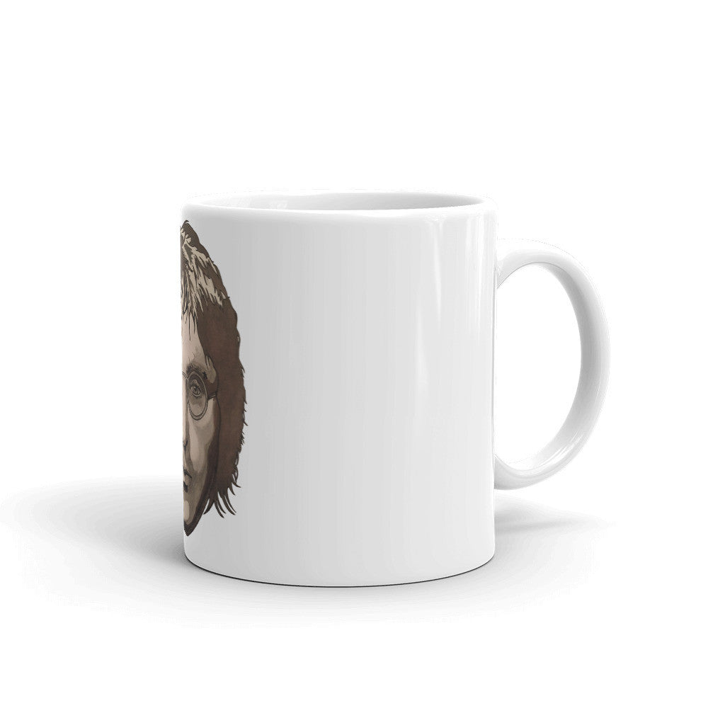 JL Vintage Treatment Mug Illustrated by Robert Bowen - Robert Bowen Tees