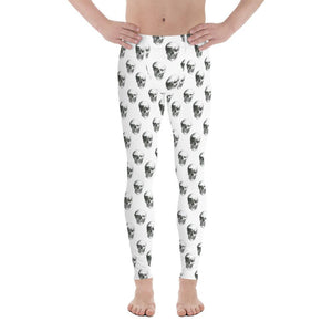 Polka Skulls by Robert Bowen Men's Leggings - Robert Bowen Tees