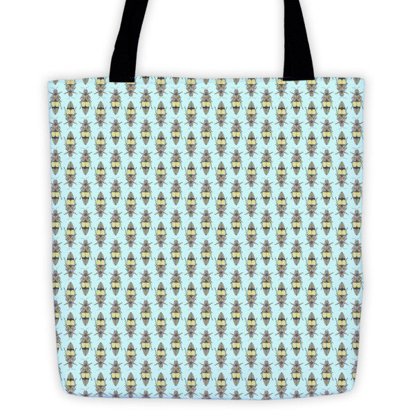 Retro Beetles by Robert Bowen Tote Bag - Robert Bowen Tees