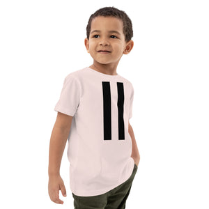 Organic Cotton Twin Strips Kids T-Shirt