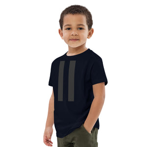 Organic Cotton Twin Strips Kids T-Shirt