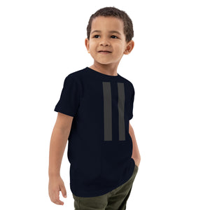 Organic Cotton Twin Strips Kids T-Shirt