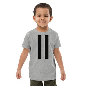 Organic Cotton Twin Strips Kids T-Shirt