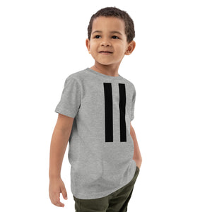 Organic Cotton Twin Strips Kids T-Shirt