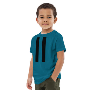 Organic Cotton Twin Strips Kids T-Shirt