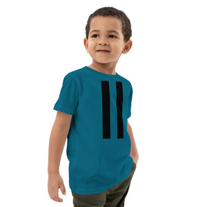 Organic Cotton Twin Strips Kids T-Shirt