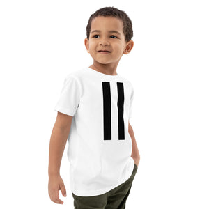 Organic Cotton Twin Strips Kids T-Shirt