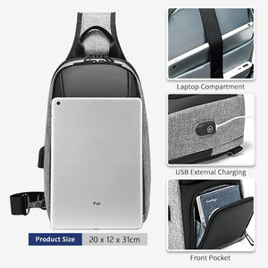 Men's Waterproof Shoulder Bag