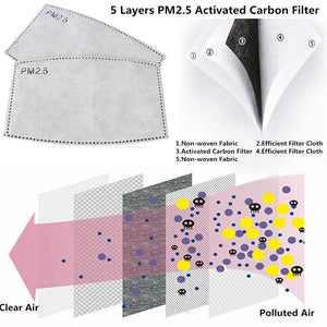 10pcs PM2.5 Filter Papers