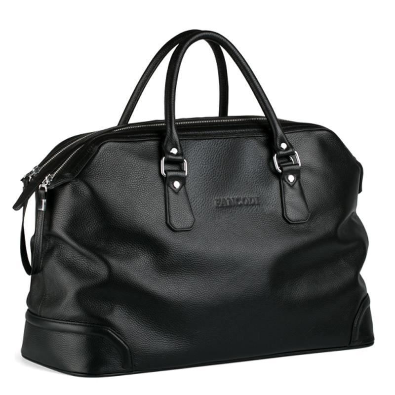 Men's Leather Travel Bag