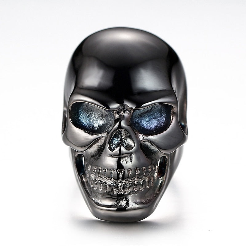 Men's Stainless Steel Skull Ring