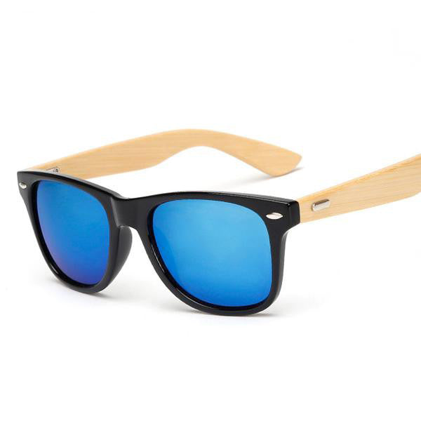 Men's Retro Wood Sunglasses - Robert Bowen Tees