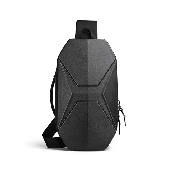 Men's Shoulder USB Charging Crossbody Bag