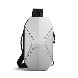 Men's Shoulder USB Charging Crossbody Bag