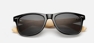 Men's Retro Wood Sunglasses - Robert Bowen Tees