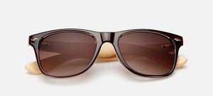 Men's Retro Wood Sunglasses - Robert Bowen Tees