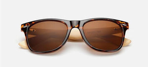 Men's Retro Wood Sunglasses - Robert Bowen Tees