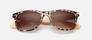 Men's Retro Wood Sunglasses - Robert Bowen Tees