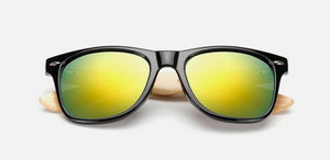 Men's Retro Wood Sunglasses - Robert Bowen Tees