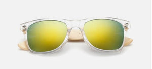 Men's Retro Wood Sunglasses - Robert Bowen Tees