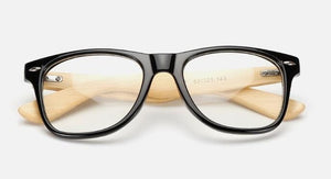 Men's Retro Wood Sunglasses - Robert Bowen Tees