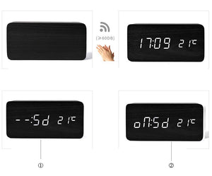 Modern Home LED Digital Alarm Clock - Robert Bowen Tees