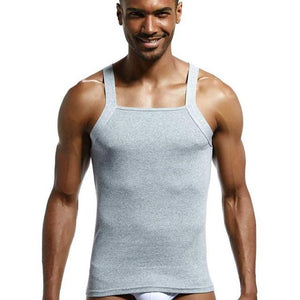 Men's Slim-Fit Square Neck-Line Tank Top - Robert Bowen Tees