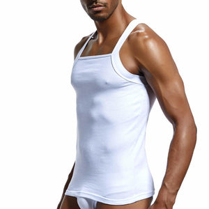 Men's Slim-Fit Square Neck-Line Tank Top - Robert Bowen Tees