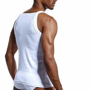 Men's Slim-Fit Square Neck-Line Tank Top - Robert Bowen Tees