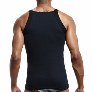 Men's Slim-Fit Square Neck-Line Tank Top - Robert Bowen Tees