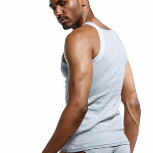 Men's Slim-Fit Square Neck-Line Tank Top - Robert Bowen Tees