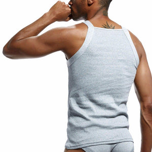 Men's Slim-Fit Square Neck-Line Tank Top - Robert Bowen Tees