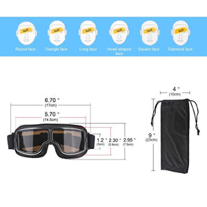 Aviator Style Foldable Goggles - Robert Bowen Tees